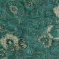 Preview: Viskose Druck Blüten mint